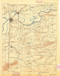 1890 Map of Fort Smith, AR — High-Res | Pastmaps